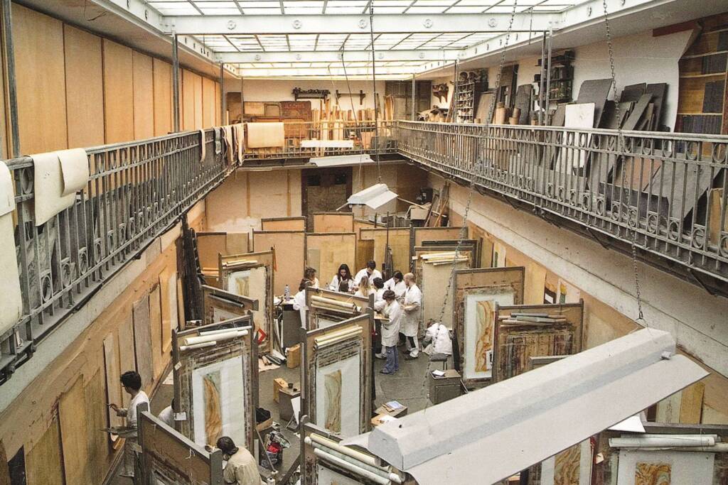 Ecole de peinture van der Kelen Longelain ©EB Van Der Kelen