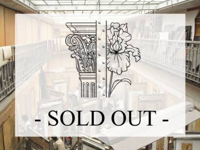 Ancienne salle d'exposition d'art et d'antiquités, lieu de l'ANTE Festival à Bruxelles, actuellement indisponible.